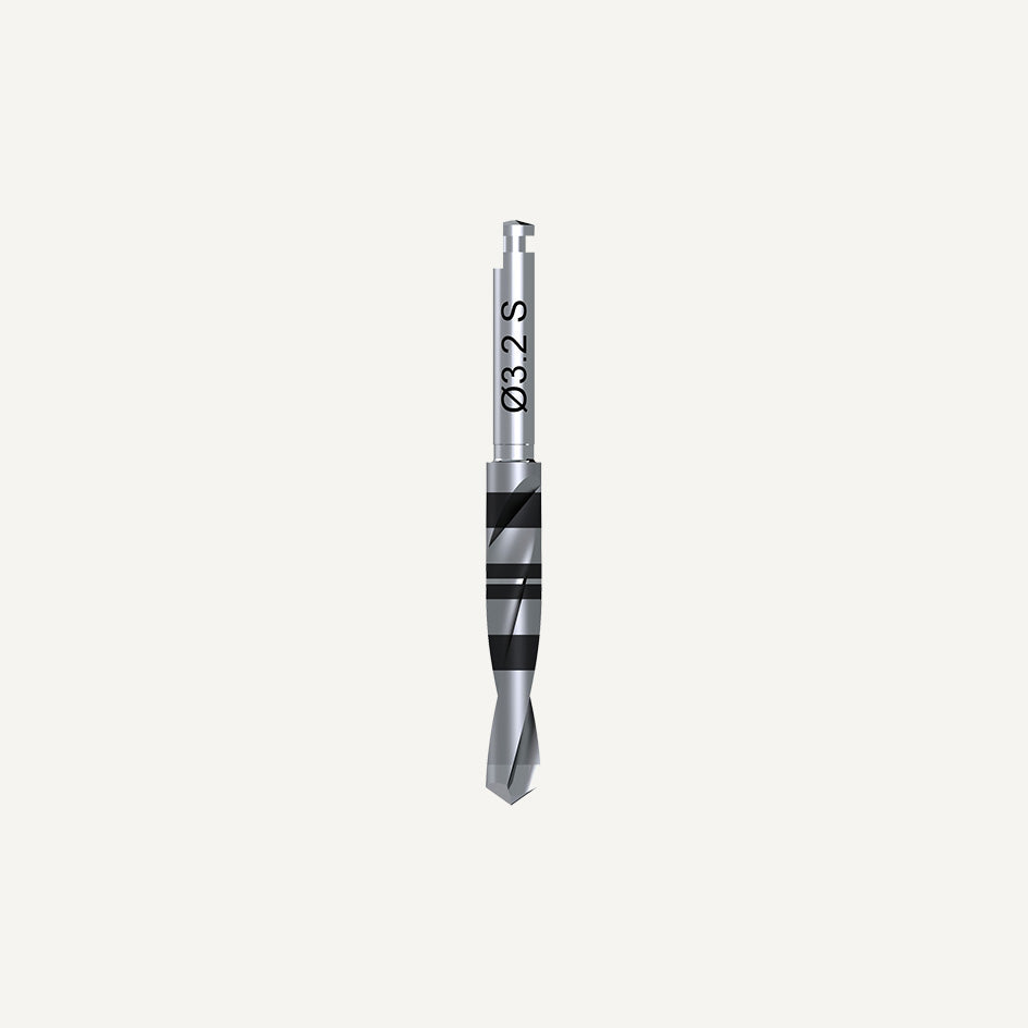 Spiralborr, Straight ∅3.2 × 7 – 17 mm
