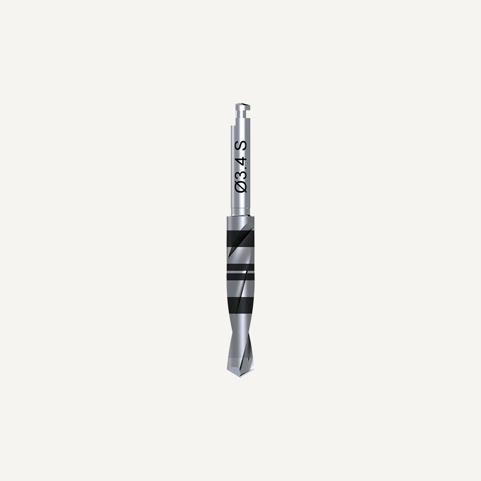 Spiralborr, Straight ∅3.4 × 7 – 17 mm