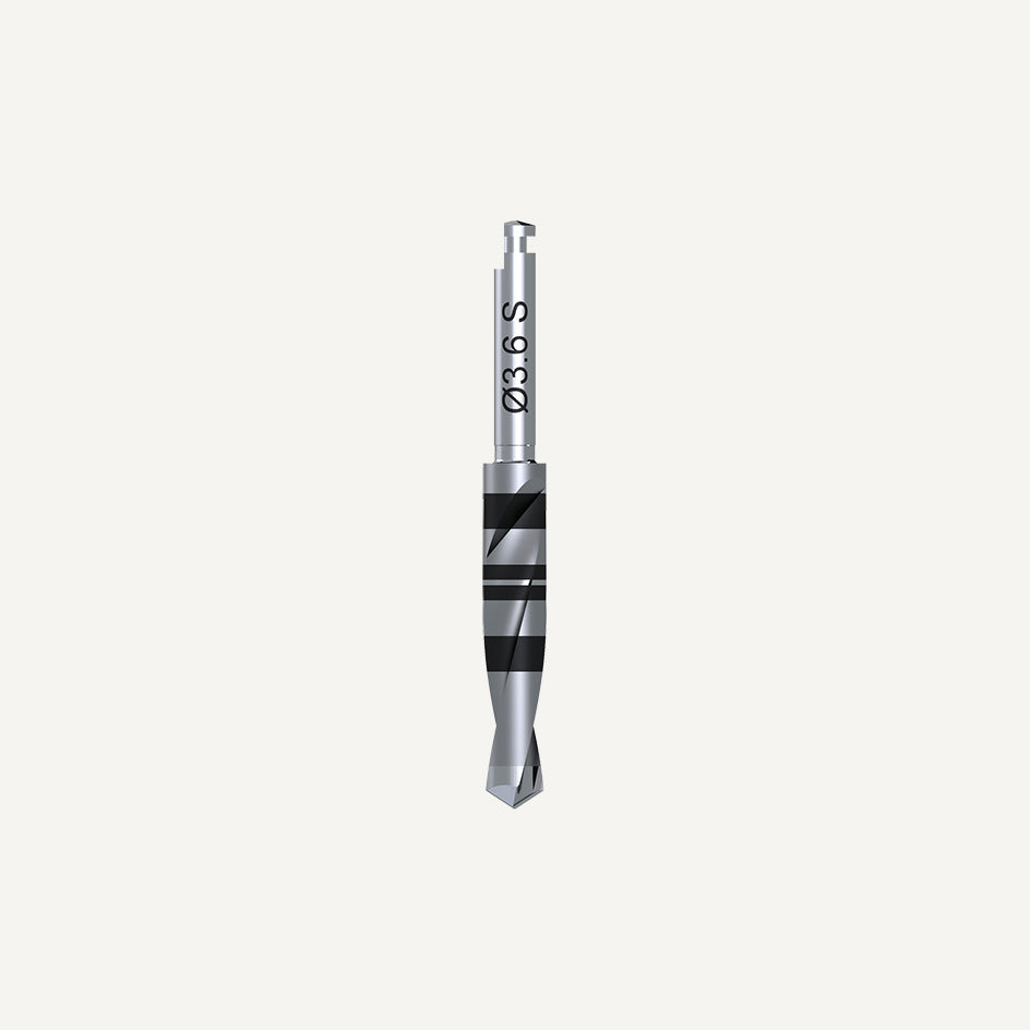 Spiralborr, Straight ∅3.6 × 7 – 17 mm