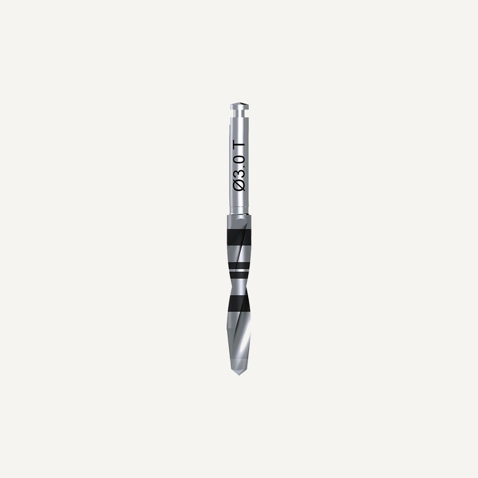 Spiralborr, Tapered ∅3.0 × 7 – 17 mm